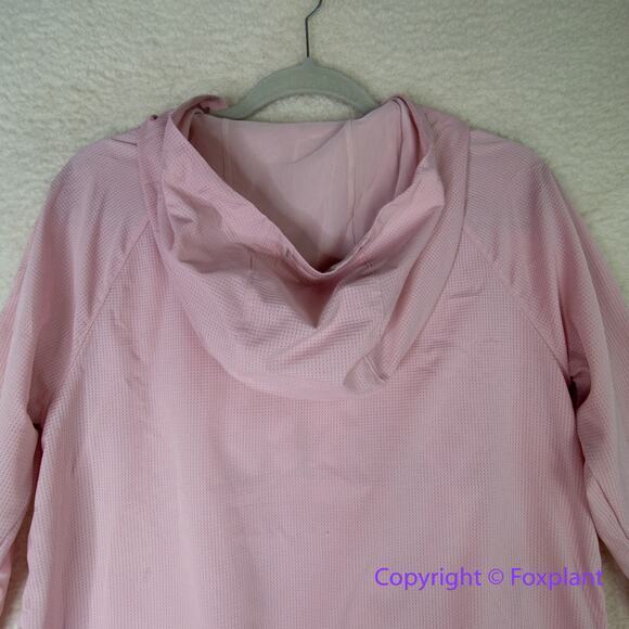 LuluLemon‎ Pack light pull over Dusty Rose Pink 1/2 Zip Pullover top, size 8 - Picture 9 of 16